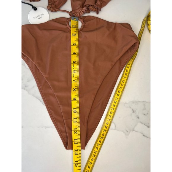 Tularosa Daveena One Piece NWT brown Size Small - Picture 14 of 14